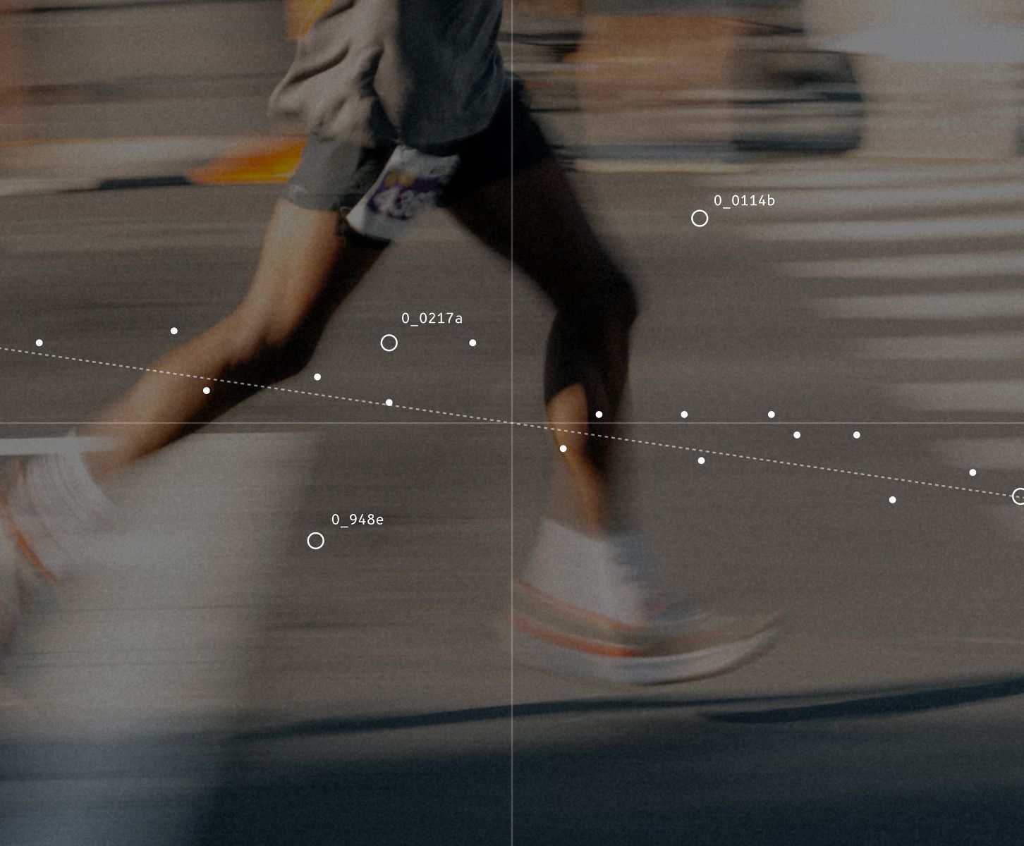 a person road running