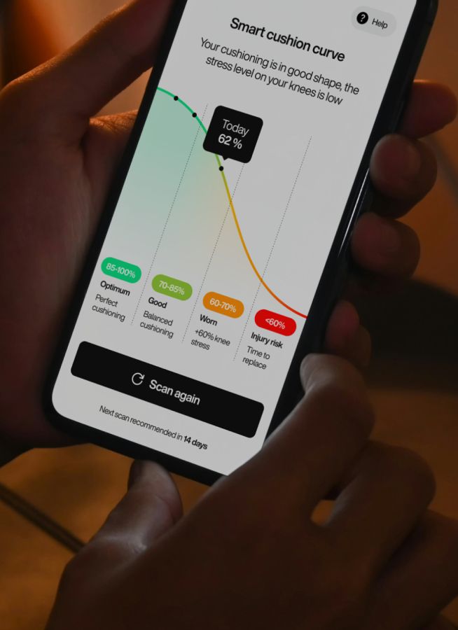 smartphone with health app